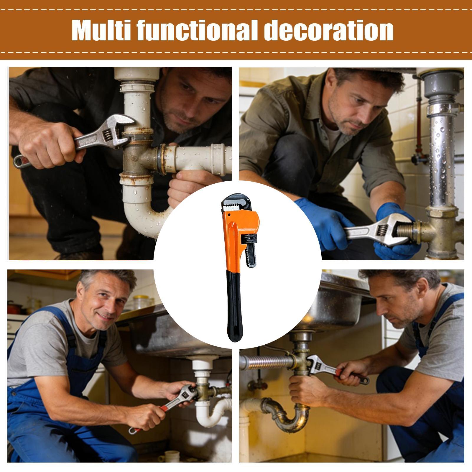 Gardening Tools Heavy Duty - Kunci Pipa Tugas Berat yang Dapat