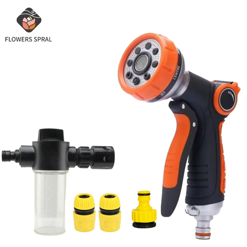 Gardening Tools Youtube - 9 Mode Nozel Selang Semprotan Air