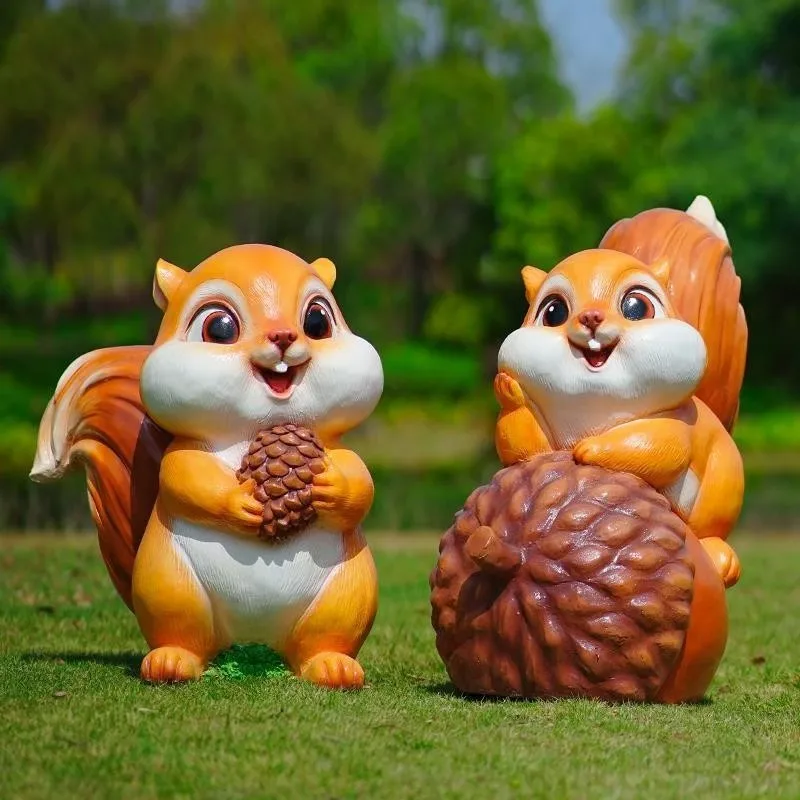 Patung tupai kartun fiberglass - Gardening Tools Cartoon ulasan dan harga