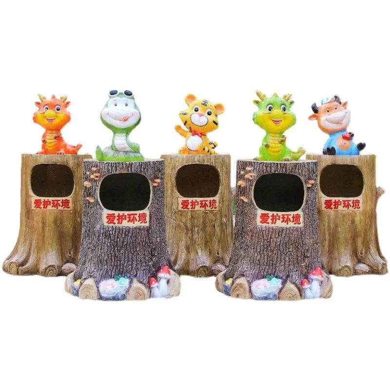 Patung Tempat Sampah Hewan Kar - Gardening Tools Cartoon ulasan dan harga