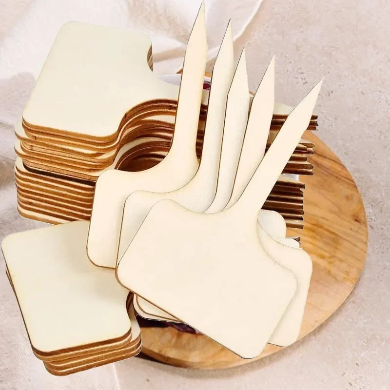 10 Buah Label Tanaman Kayu Tip - Plant Label Tags ulasan dan harga