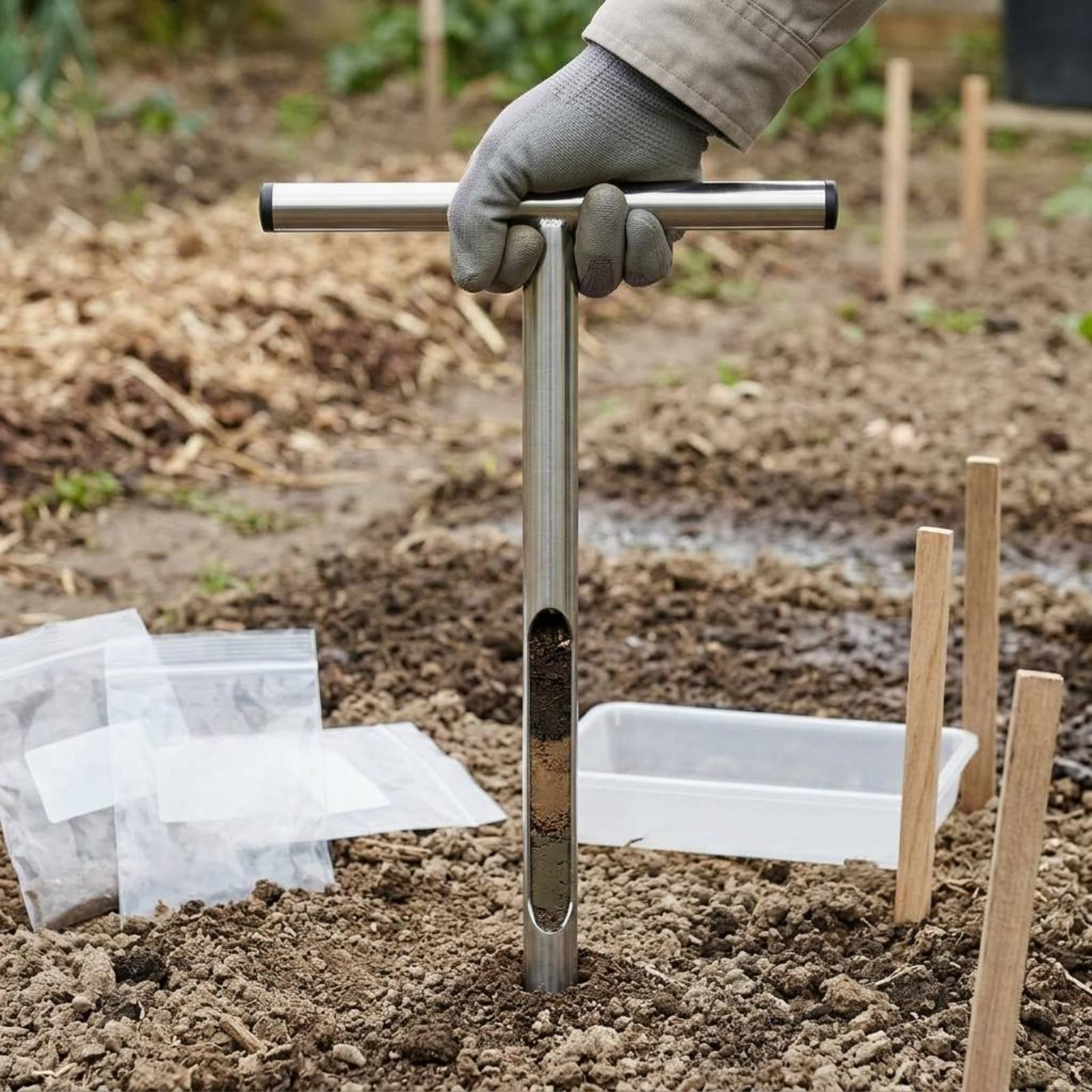 Alat Pengambil Sampel Tanah da - Gardening Tools Heavy Duty ulasan dan harga