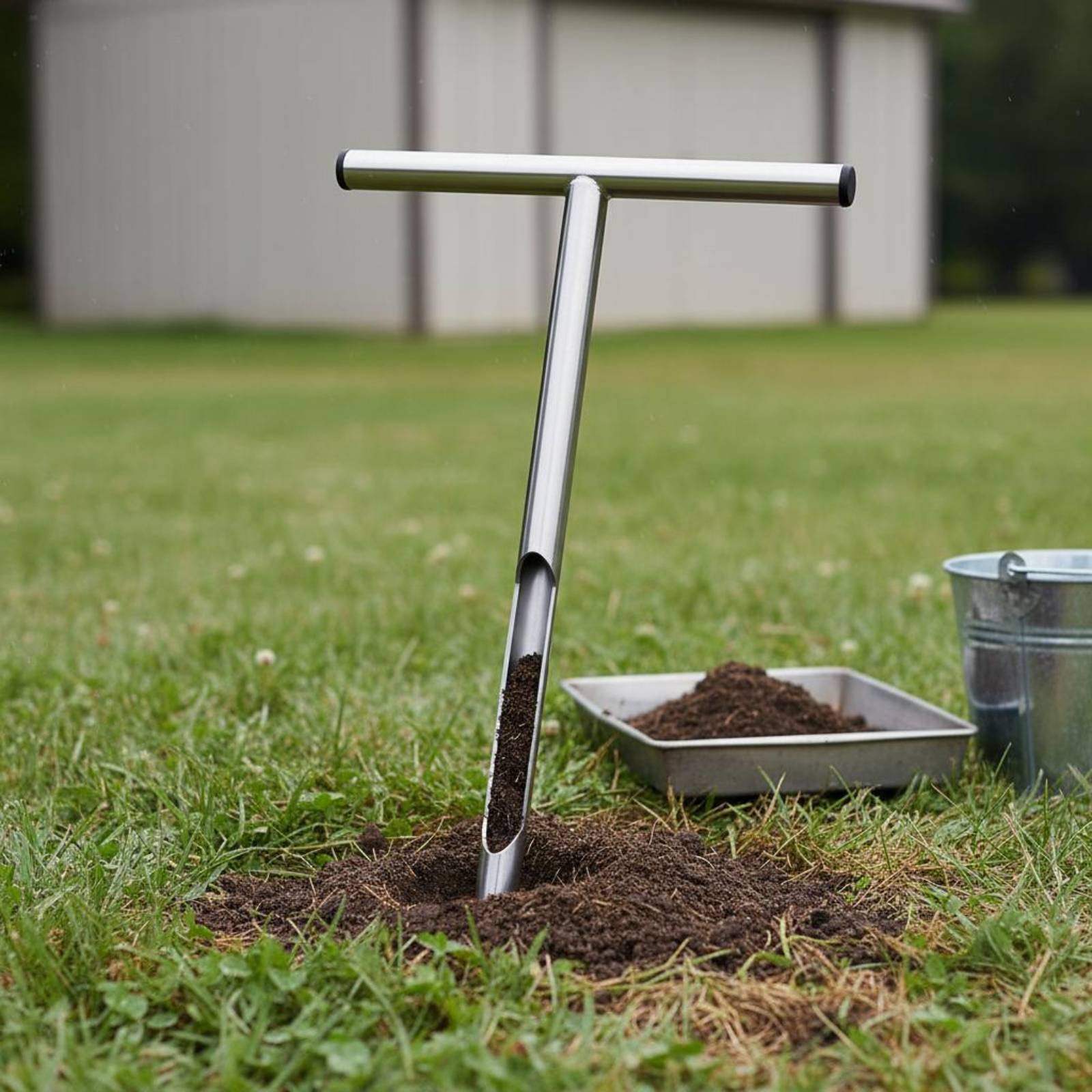 Alat Pengambil Sampel Tanah da - Gardening Tools Heavy Duty ulasan dan harga