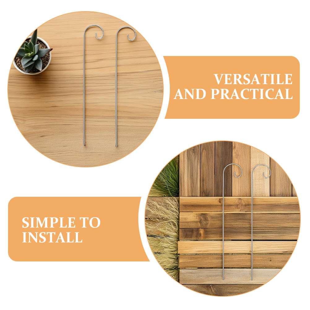 10 Buah Pengait Logam Serbagun - Garden Label Marker ulasan dan harga