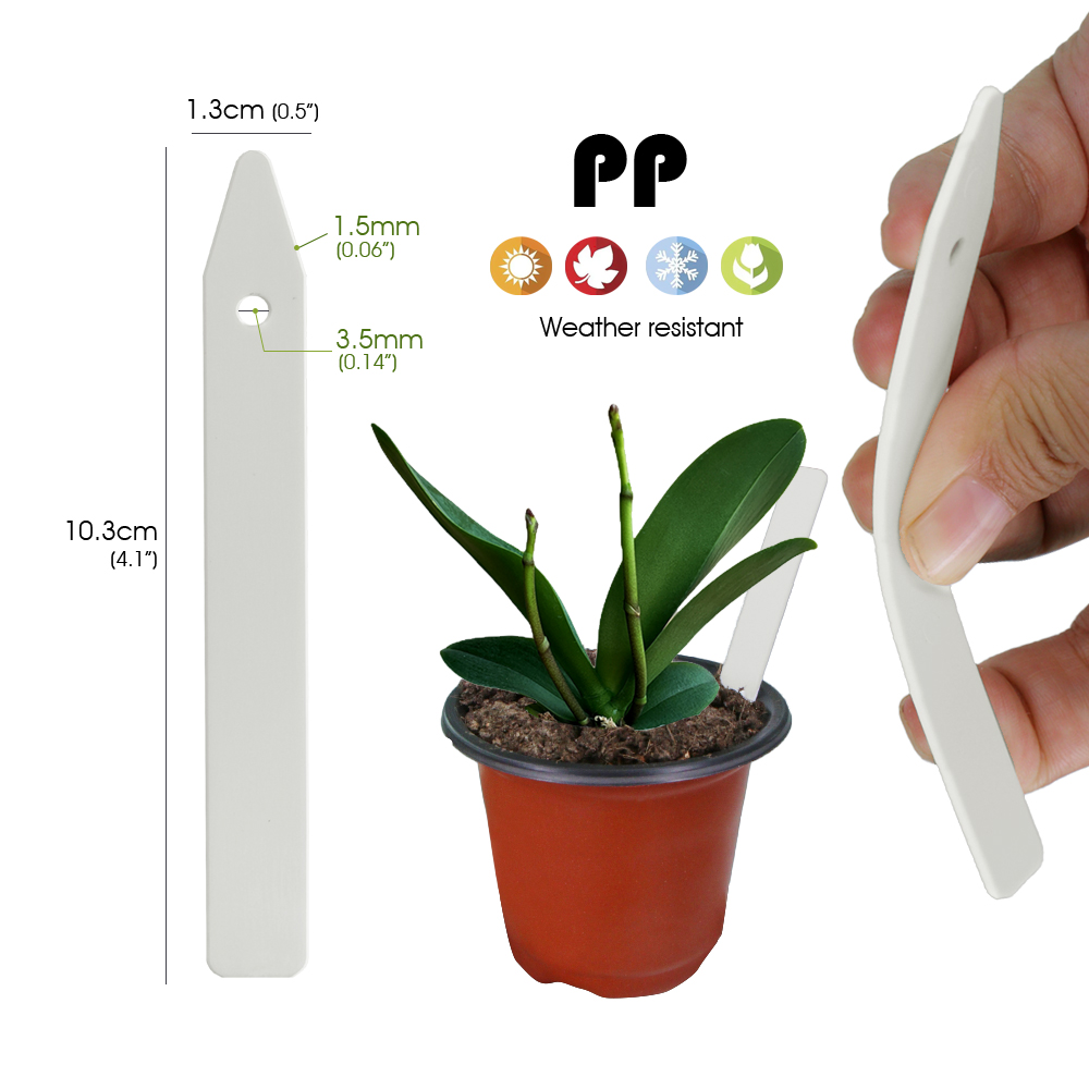 Label tanaman PP N314 10.3cm d - Plant Label Tags ulasan dan harga