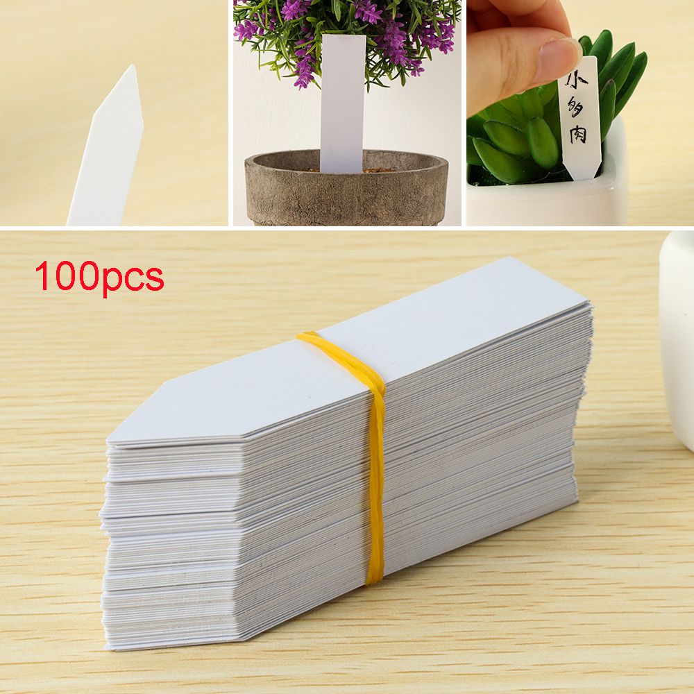 100 Buah Penanda Klasifikasi D - Garden Label Marker ulasan dan harga