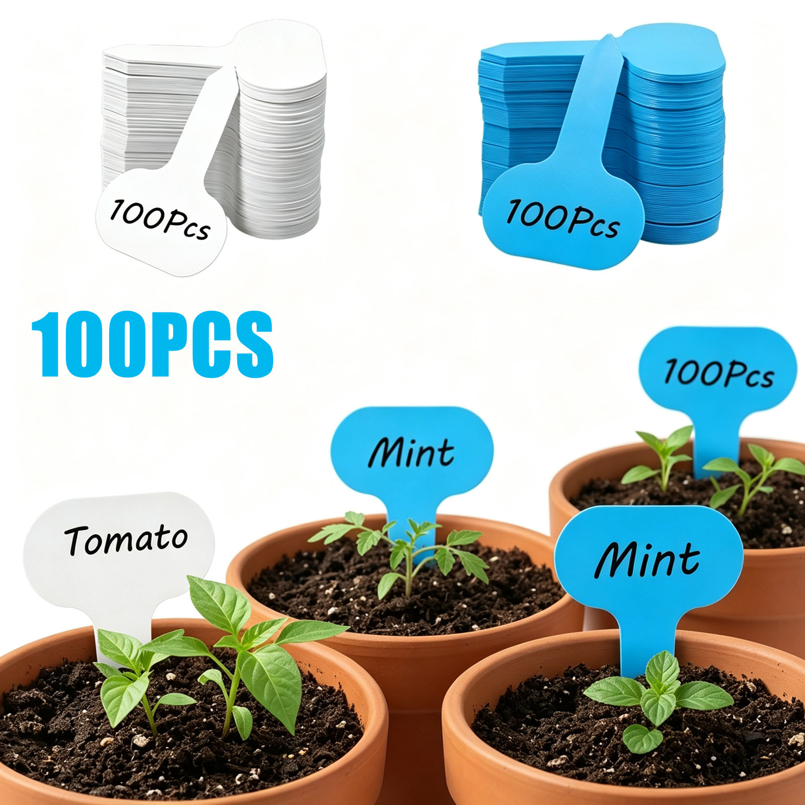 100 Buah Label Tanaman Penanda - Garden Label Marker ulasan dan harga