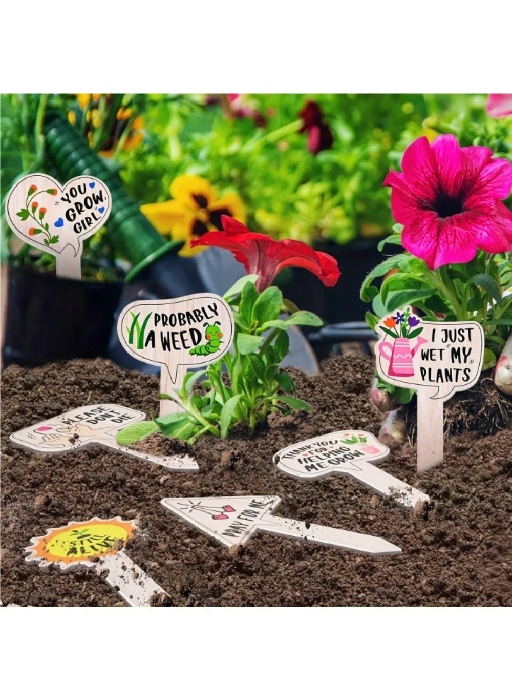 5/10 Buah Label Tanaman untuk  - Garden Label Marker ulasan dan harga